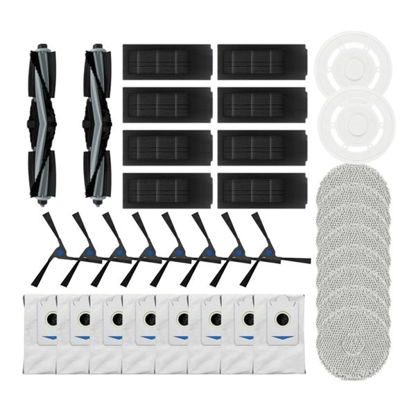 Roller Side Brush Mop HEPA Filter Dust Bag For Ecovacs Deebot X2 Omni - X2 - X2 Pro - DEX86 Spare Parts Accessories
