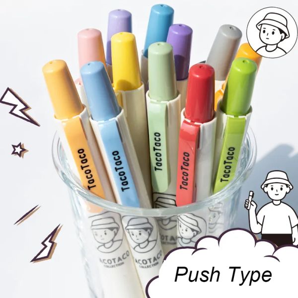 Retractable Highlighters, Highlighters Assorted Colors, Retractable Markers, Colorful HighLighters, Colored Highlighter