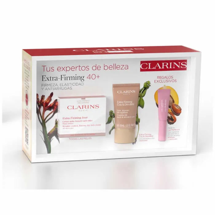 Clarins Crema Giorno Extra-Rassodante Tutti i Tipi di Pelle 50ml Set 3 Pezzi