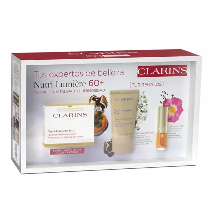 Clarins Nutri-Lumiére Revive, zestaw 50 ml, 3 sztuki