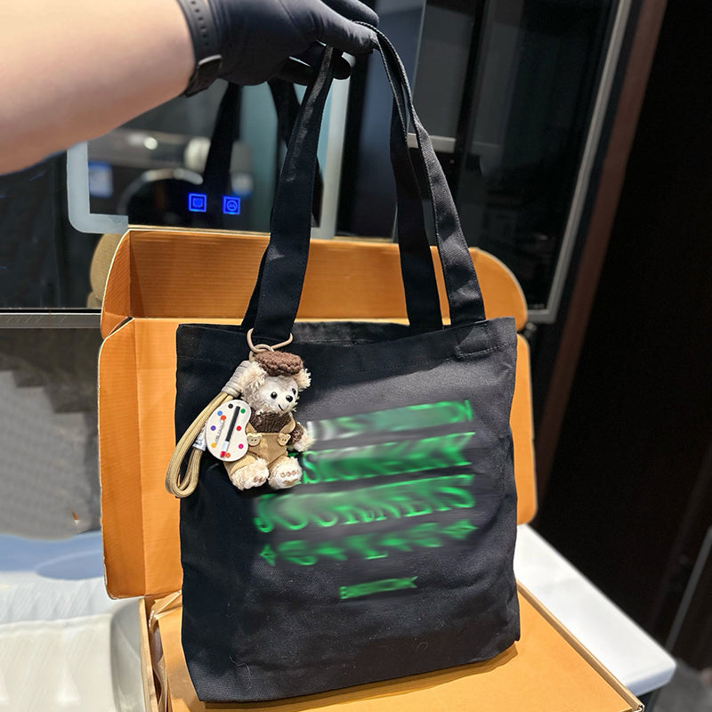 New Fashion Casual Handbag Designer Ladies Canvas Shoulder Bag Shopping Bag Large Capacity Student Bag Purse