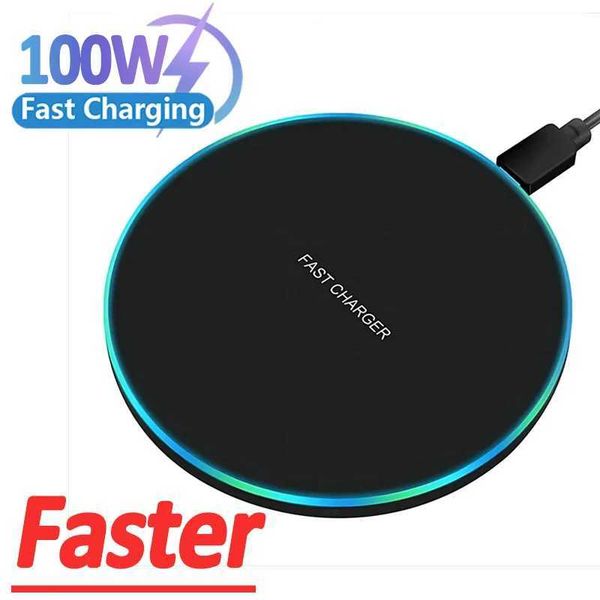 100W wireless charger suitable for iPhone 15 14 13 Pro XS Max Mini X XR induction fast wireless charging pad Y241118
