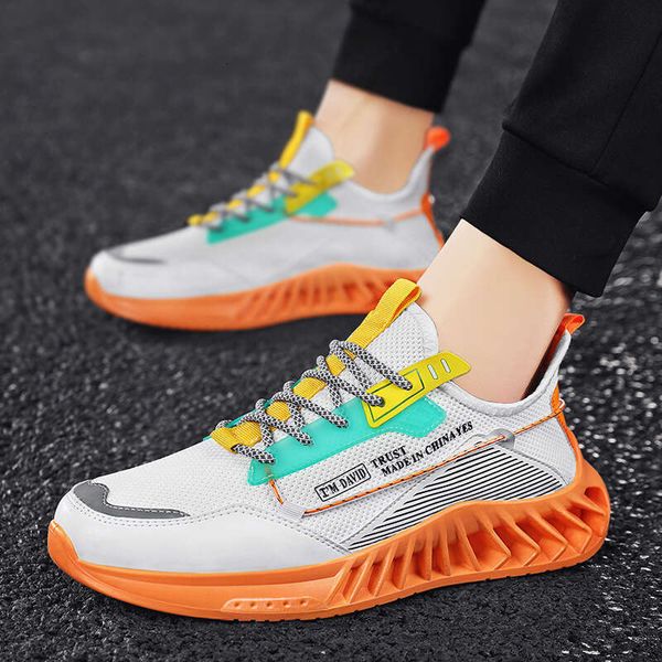 Men Running Big Size 45 Casual Chunky Sneakers Comfortable Breathable Air Jogging Walking Trainers Male Sports Gym Shoes