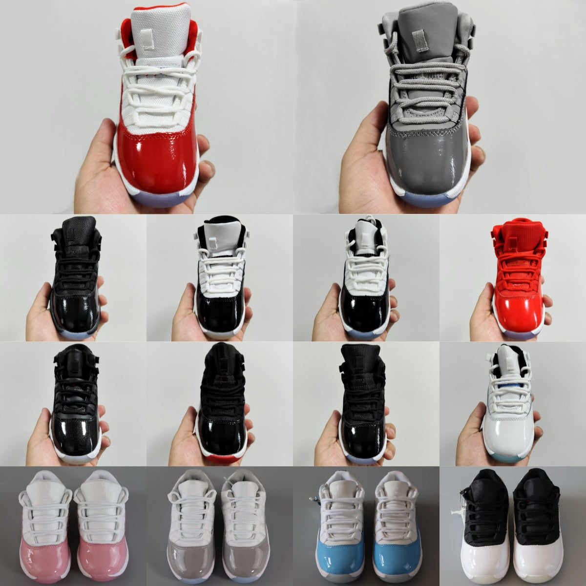 Kids Shoes Toddler Sneakers Boys Girls Trainers Grey Children Running Shoe Blue Red Pink Black White High Low Cut Orange Navy Green Brown Coffee siz