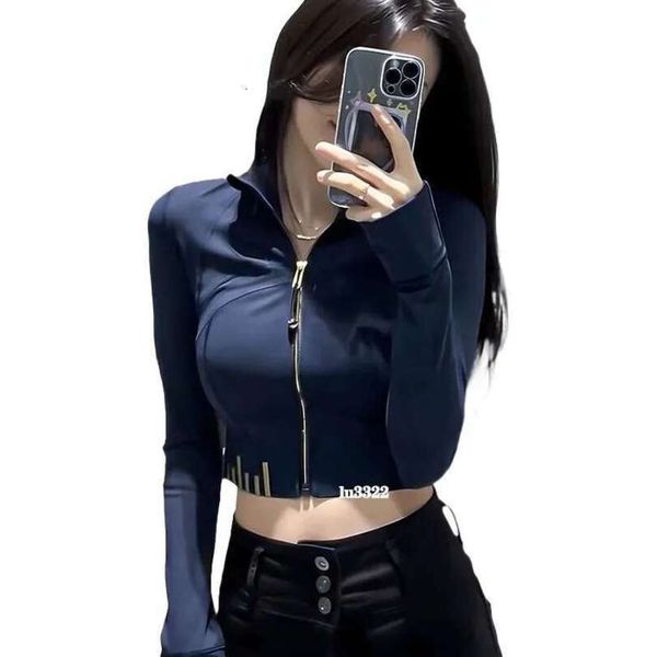 LULUSLEMONS New Yoga Define Women Define Workout Sport Coat Fiess Thread Winter Jacket Sports Quick Dry Activewear Top Solid Zip Up Sweats