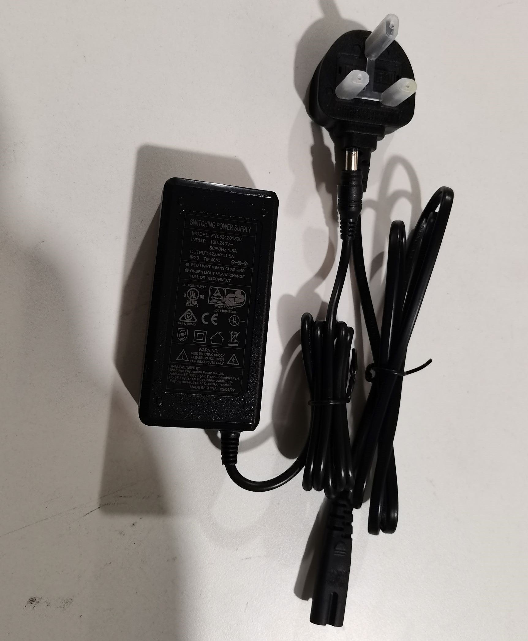 Charger with Adapter for Electric Scooter i9-i9pro-S9-S9pro