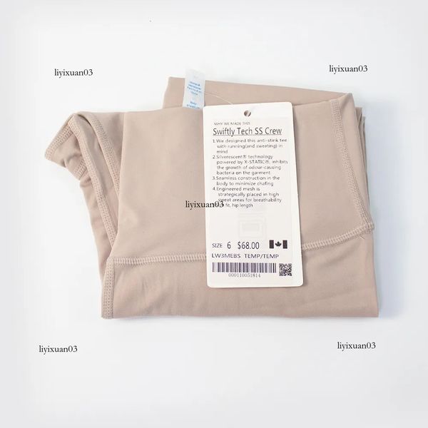 Girl Lululmon Lycra High Waist Yoga Leggings Women Push-Up Fiess Align Elastic Hip Lift T-Shaped Sports Pants Running Training Lady Lululies