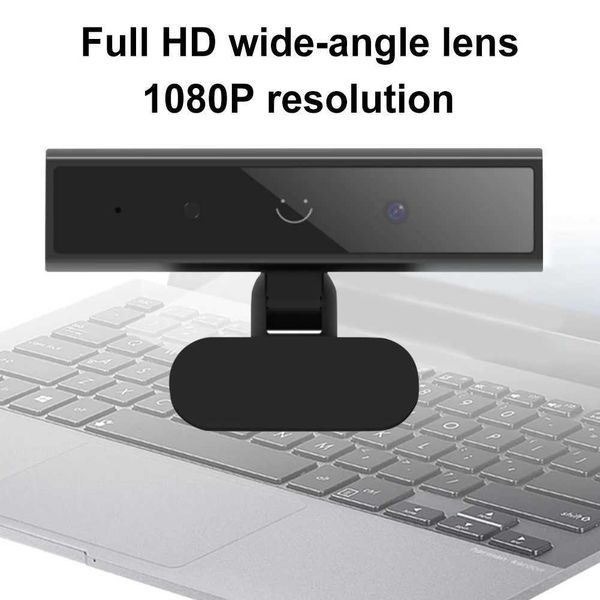 Webcams Single microphone recognition login network camera using Windows 10-11 computer HD 1080P 2MP for laptop computers Q240820