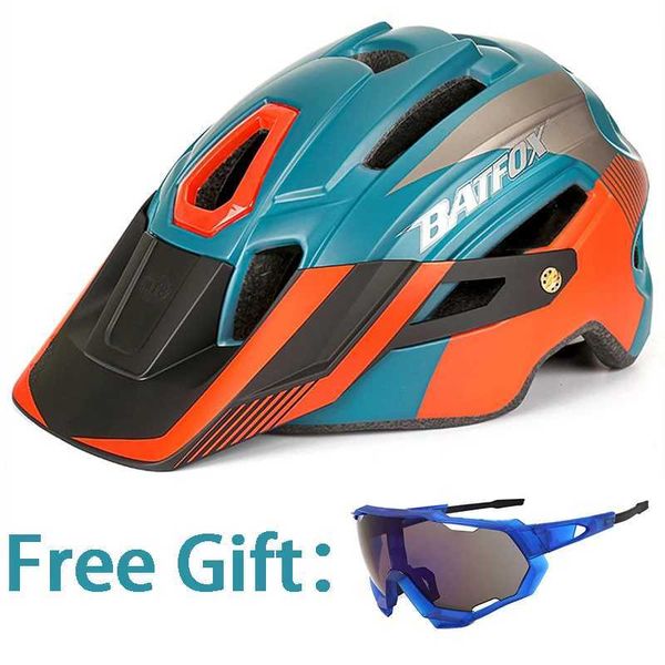 Cycling Helmets BATFOX Bicycle Helmet for men cycling helmet capacete mtb Intergrally-molded Mountain bike helmet cycling MTB casque velo z2