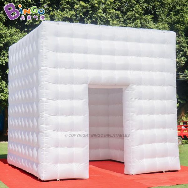 wholesale Customized advertising inflatable square tent trade show tent blow up photo booth for party event decoration toys sports