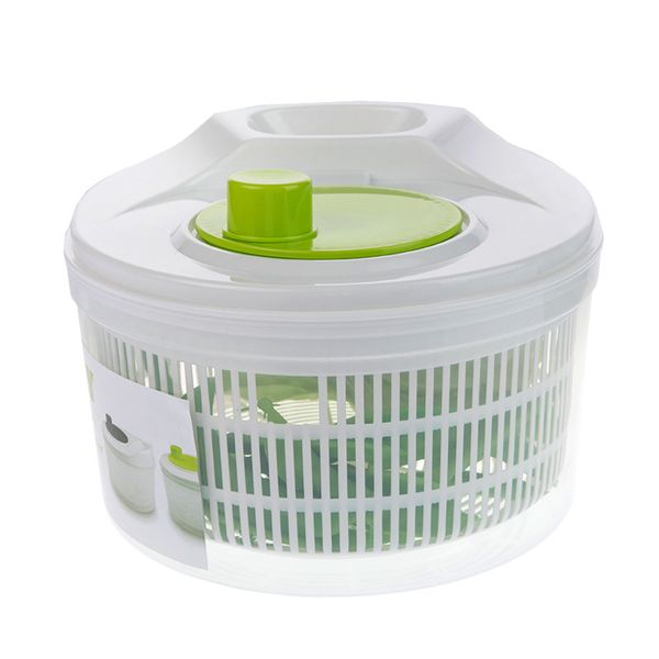 Greens Lettuce Salad Washer Spinner Dryer Drainer Crisper Strainer for Washing Drying Leafy Vegetables Kitchen Tools