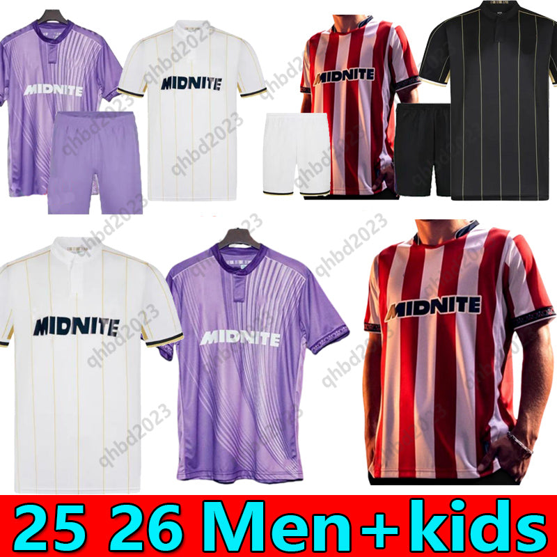 25 26 PROMOTION third soccer jerseys sheffield unitedfootball shirts 2025 2026 Snake men tops AHMEDHODZIC HAMER SOUZA DAVIES BOGLE John Egan Brewste