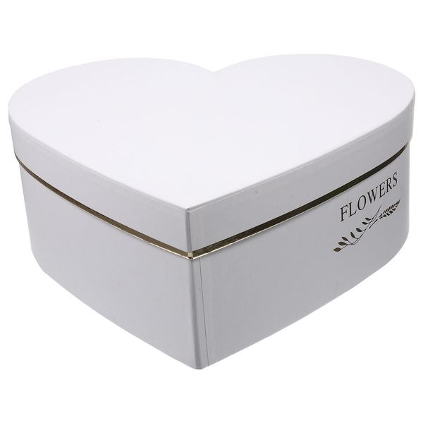 Gift Wrap Box Gift Flower Boxes Heart Day Valentine S Packing Storage Flowers Wedding Candy Cardboard Florist Floral Wrapping Present 230316