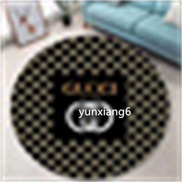 Luxury handmade circular carpet designer carpet living room high bedroom bedside carpet computer chair floor mat multiple specifications and