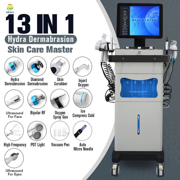 Korean Hydra Beauty Machine Microdermabrasion Hydra Dermabrasion Aqua Peeling Spa Device Oxygen Jet Peel Equipment