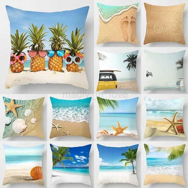 Beach Scenery Series pillowcases Home Office DecorationM240717