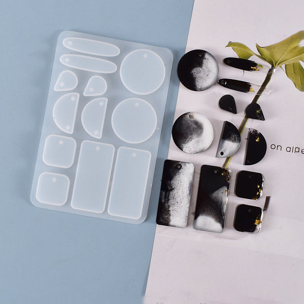 Moules en silicone pendant