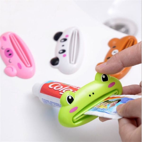 Cute Kitchen Accessories Multi-function Tool Cartoon Toothpaste Squeezer Gadget Useful Home Tools Bathroom Decor 919