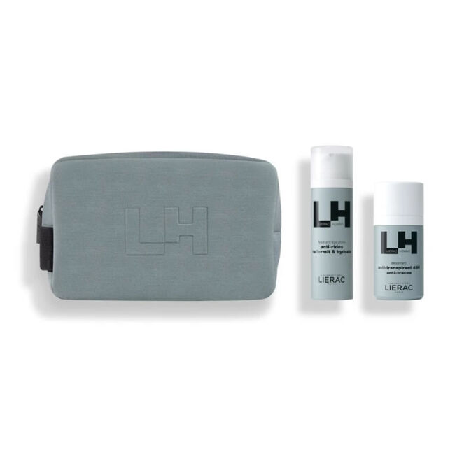 Lierac Anti-age væskesett for menn 50ml + Deodorant 50ml