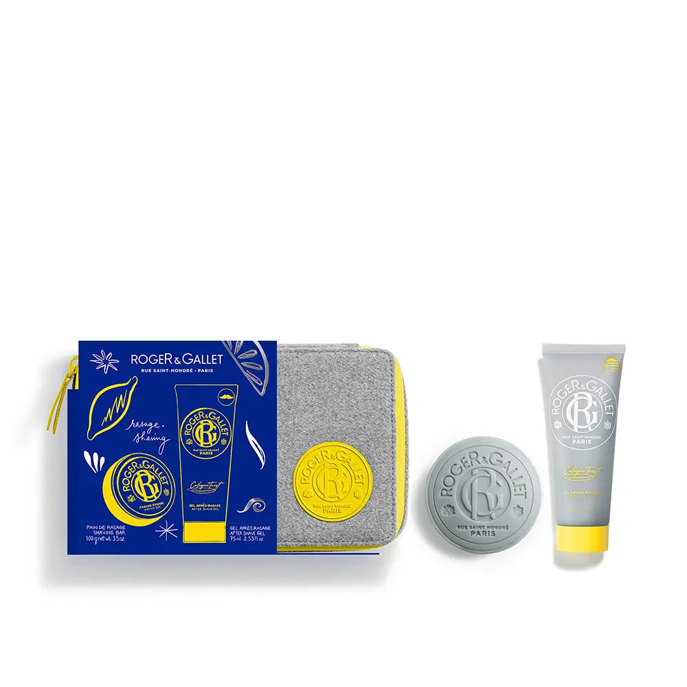 Roger & Gallet Cologne Twist Set Vanity Sapun de ras 100g + After Shaving Gel 75ml