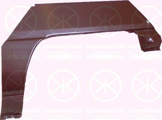 Quarter Panel KLOKKERHOLM 3707591