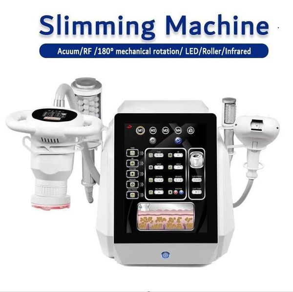 Professional Roller Boby slimming machine 6 in 1 RF facial lifting vacuum weight loss Fat Removal massage device led skin Rejuvenation Lipo
