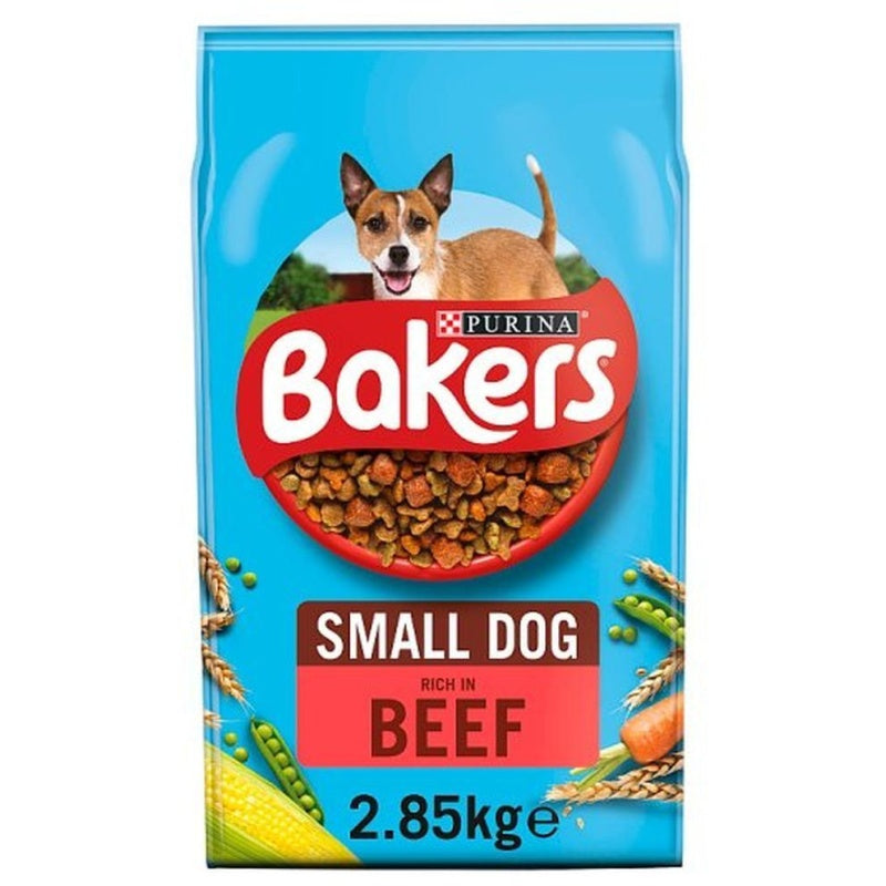 Bakers Small Dog Beef and Veg Dog Food - 2.85kg