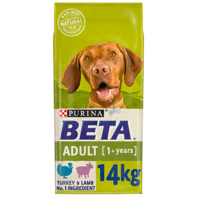 Beta Adult Dog Turkey and Lamb Dog Food - 14kg