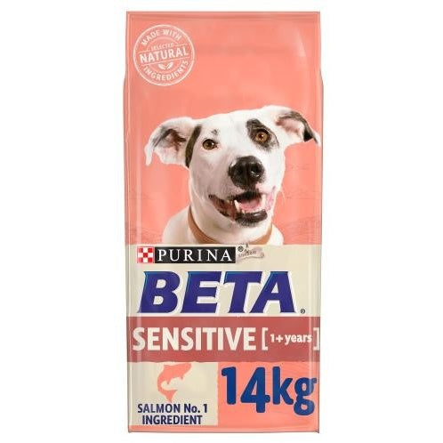 Beta Sensitive Dog Salmon and Rice Dog Food - 14kg - 14kg