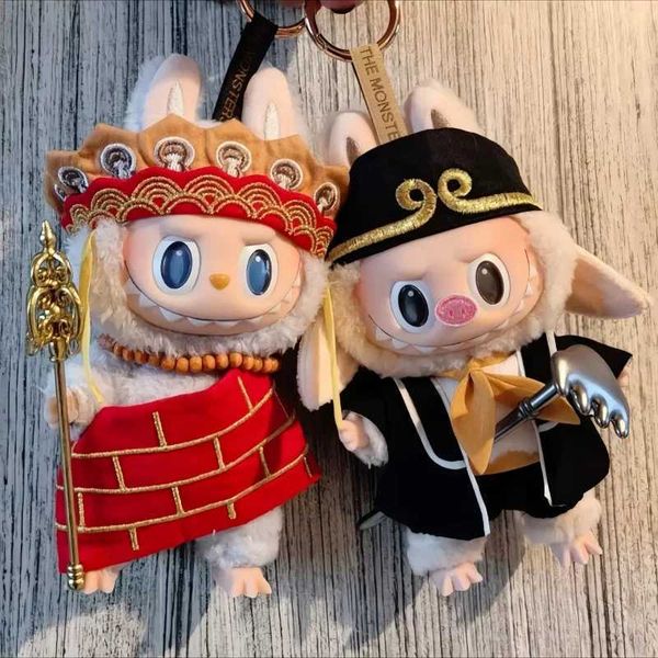 Doll Apparel Pre sale of 10 cm cute doll costume set accessories for Bajies costume gift during the dolls western journey J241115