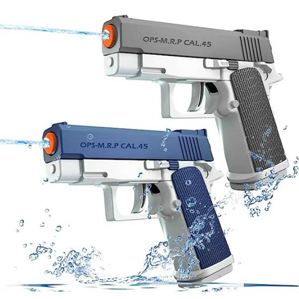 Sand Play Water Fun Manual M1911 Gun for Boys Girl Adults Summer Beach Toys Pistol Outdoor Games H250116