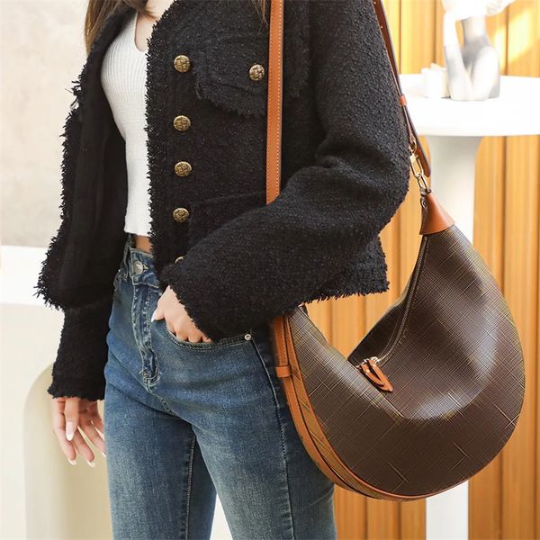 10A Mirror Quality Designer Loop Bag Hobo Half Moon Bags Shoulder High Quality Genuine Leather Luxury Women Crossbody Messenger Purse Handba