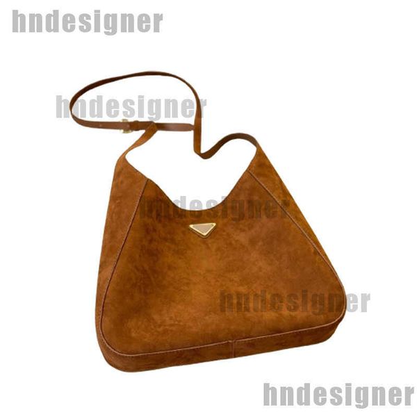 Winter Designer Shoulder Bag Fashion Suede Leather Underarm Bag Crossbody Bag Womens Pochette High End Handbag All-match Woman Banquet Tote