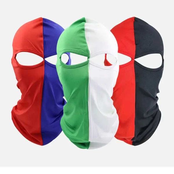 Breathab Cycling Fashion Patchwork Mens clava Biker Full Face Mask Bicyc Motorcyc Running Sports Gear wearXJ241021