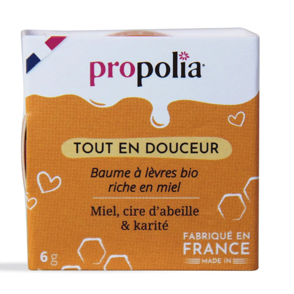 Propolia Bio balzám na rty bohatý na jemný med 6g