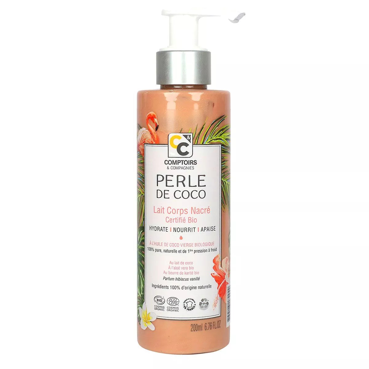 Comptoirs Et Compagnies Organiczne perłowe mleczko do ciała Coconut Pearl 200ml