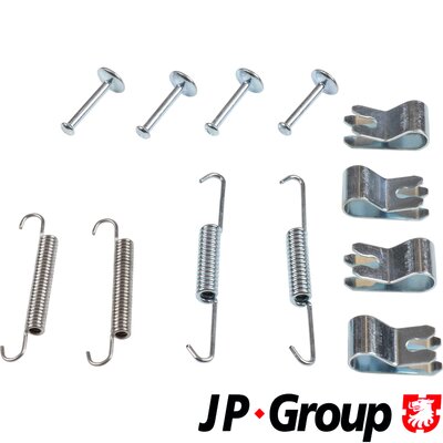 Accessory Kit, parking brake shoes JP GROUP 3764001410