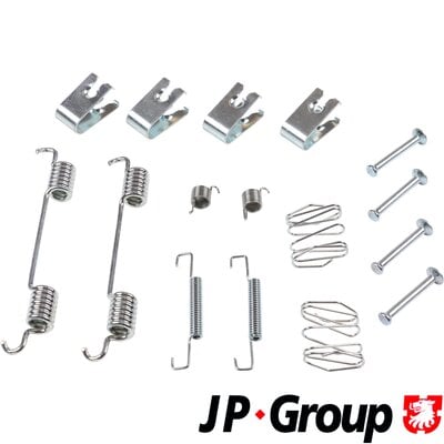 Accessory Kit, parking brake shoes JP GROUP 3764001510