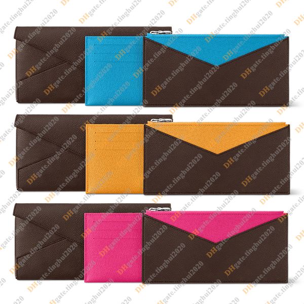 Ladies Fashion Casual Designer Luxury Kirigami Organizer Wallet Coin Purse Credit Card Holders Key Pouch TOP Mirror Quality M12358 M12403 M1