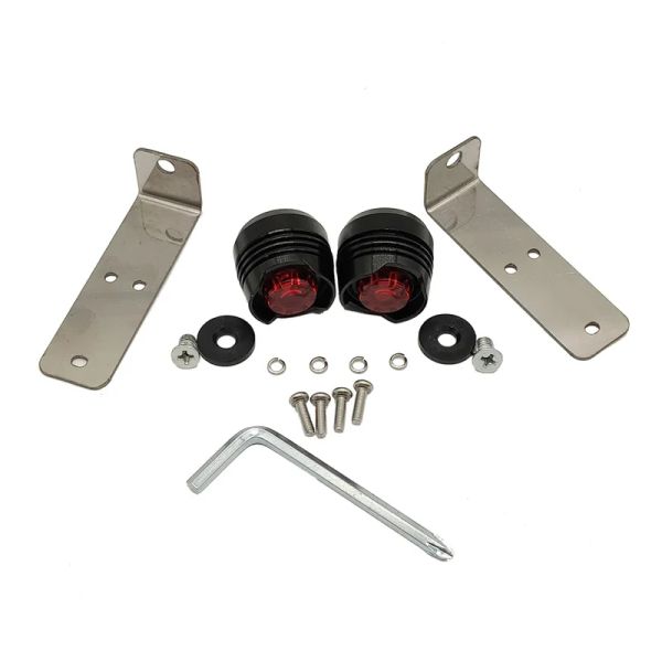 1 Pair Electric Scooter Rear Lights LED Taillight Night Safety Warning Light for Xiaomi Mijia M365 Electric Scooter Accessories