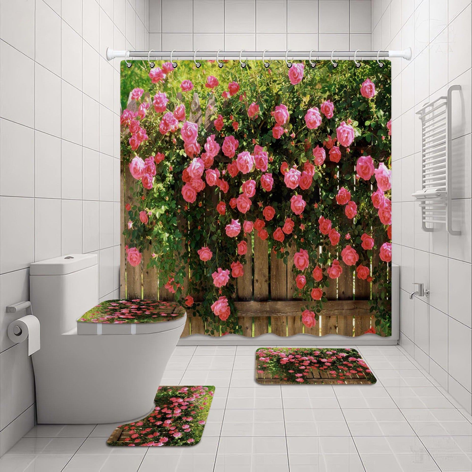 YL-37167 French green kitchen gauze curtain retro American light-transmitting French double-layer lace bedroom partition curtain bay window curtain