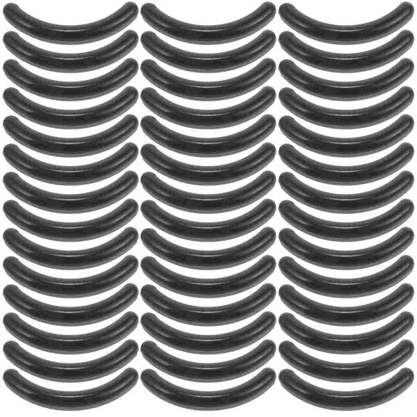 50pcs Eyelash Curler Refill Replacements Makeup Eyelash Pads for Mascara Eyeliner Black 240629