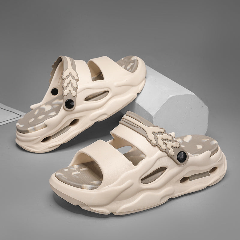 High Quality Men&#039;s Outdoor Sandals Slippers Beach Comfortable Slides Soft Clogs 2024 Men Casual Shoes Men Women Beach Sandals