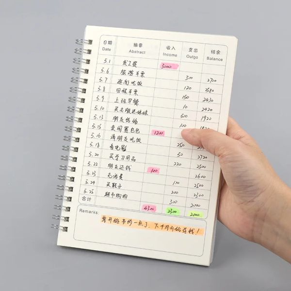 2024 Notebooks A5 Agenda 2024 Student Planner Self-didcipline Diary Weekly Planner Goal Schedule Filofax for School Stationery