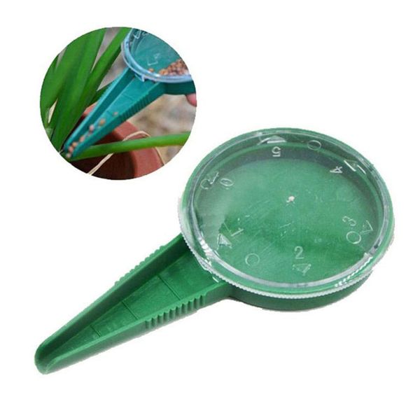Portable Mini Seed Sower Hand Garden Plant Seed Dispenser Planter Starter Seeder Spreaders Adjustable W0015