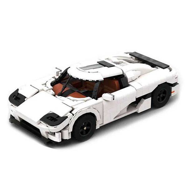 Blocks 1251Pcs Koenigsegg Super Car Model Building Blocks Vehicle Bricks Model Classic Collection Bricks Cars Toys Christmas GiftY241105ABHE