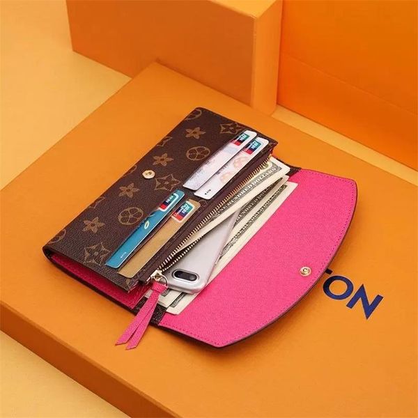 2024 Designer wallets Wholesale Lady Multicolor Coin Purse short Wallet Colourful Cards Holders Original Box Women Classic with box Bag