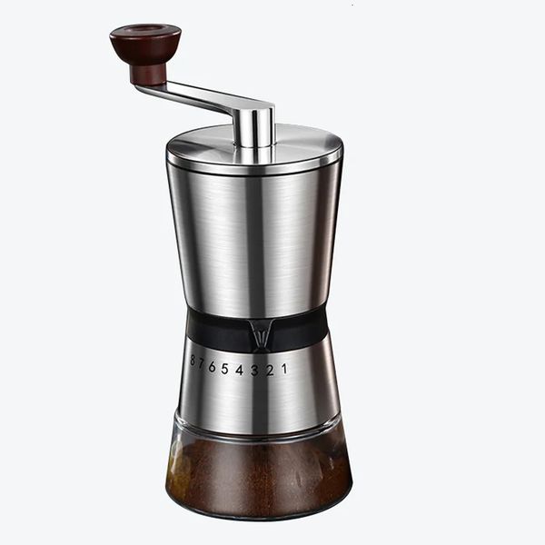 Manual Coffee Grinder High Quality Hand Coffee Mill with Ceramic Grinding Core Adjustable Home Portable Coffee Grinding Tools 240925