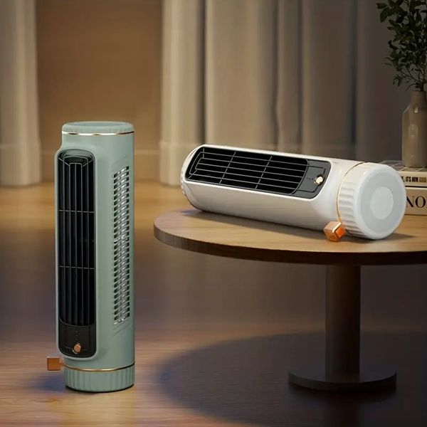 Portable Fan - Standing Fan Desk Fan, Wireless Use USBRechargeable Battery, 3 Speed Quiet Fan Battery Operated Cooling Electric Fan Hours