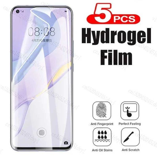 Cell Phone Screen Protectors 5Pcs Hydrogel Film For OPPO Find X5 Pro X3 X2 Screen Protector For OPPO Find X5 Pro Find X3 Pro CL250210
